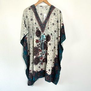 NEW Sante' classics kaftan one size